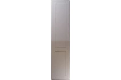 Unique New England High Gloss Dust Grey bedroom door