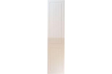 Unique Nova High Gloss Cream bedroom door