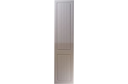 Unique Nova High Gloss Dust Grey bedroom door