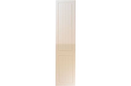 Unique Nova High Gloss Sand Beige bedroom door