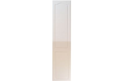 Unique Ribble High Gloss Cream bedroom door