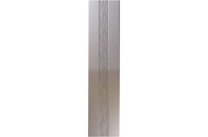 Unique Sahara High Gloss Dust Grey bedroom door