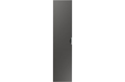 Unique Scoop Super Matt Graphite bedroom door