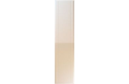 Unique Twinline High Gloss Sand Beige bedroom door