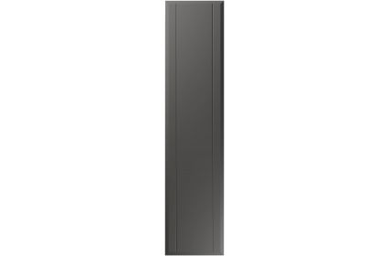Unique Twinline Super Matt Graphite bedroom door
