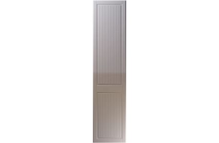 Unique Willingdale High Gloss Dust Grey bedroom door