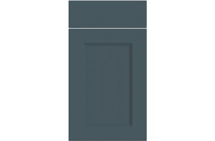 Bella Aldridge Matt Colonial Blue kitchen door