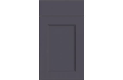 Bella Aldridge Supermatt Indigo Blue kitchen door