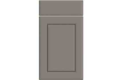 Bella Ashford Supermatt Dust Grey kitchen door