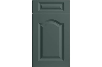 Bella Canterbury Matt Kombu Green kitchen door