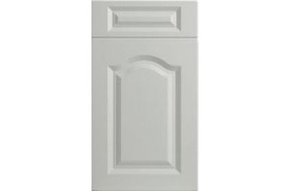 Bella Canterbury Satin White kitchen door
