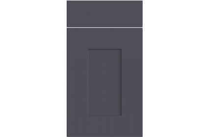 Bella Carrick Supermatt Indigo Blue kitchen door