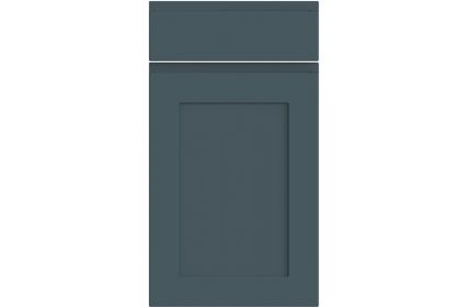 Bella Elland Matt Colonial Blue kitchen door