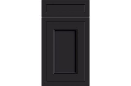 Bella Helmsley Matt Black kitchen door