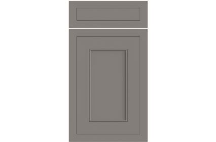 Bella Helmsley Supermatt Dust Grey kitchen door