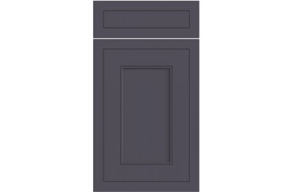 Bella Helmsley Supermatt Indigo Blue kitchen door