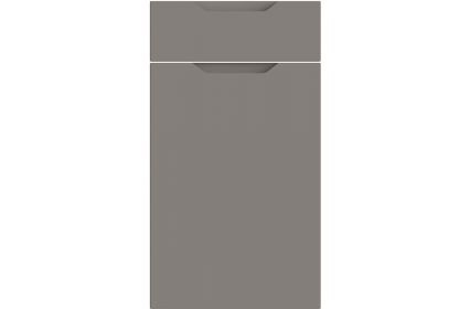 Bella Integra Supermatt Dust Grey kitchen door