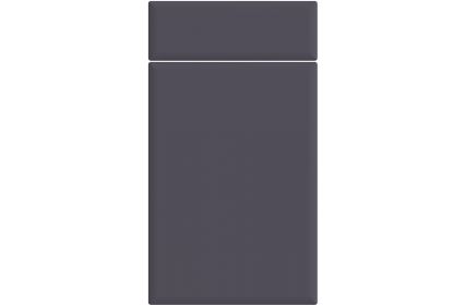 Bella Lincoln Supermatt Indigo Blue kitchen door