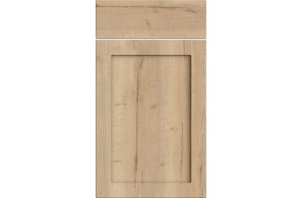 Bella Oakham Halifax Natural Oak kitchen door