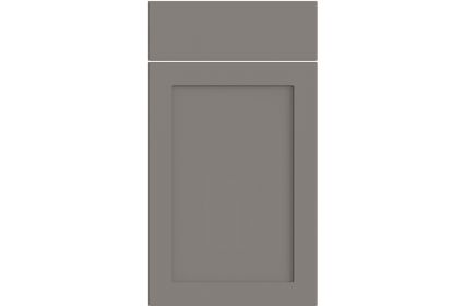 Bella Oakham Supermatt Dust Grey kitchen door