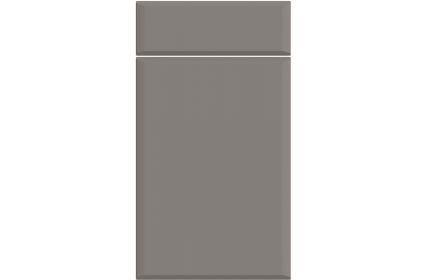Bella Pisa Supermatt Dust Grey kitchen door