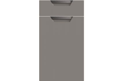 Bella Segreto Supermatt Dust Grey kitchen door