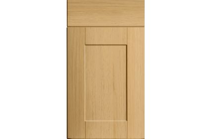 Bella Shaker Lissa Oak kitchen door
