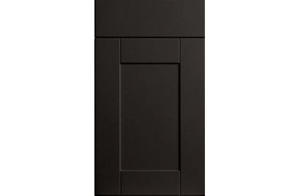 Bella Shaker Matt Graphite kitchen door