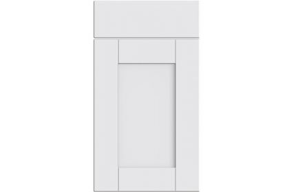 Bella Shaker Supermatt White kitchen door