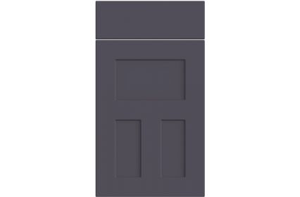 Bella Stratford Supermatt Indigo Blue kitchen door