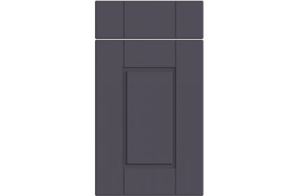 Bella Surrey Supermatt Indigo Blue kitchen door