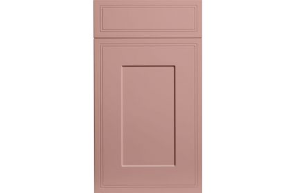 Bella Tullymore Matt Blush Pink kitchen door