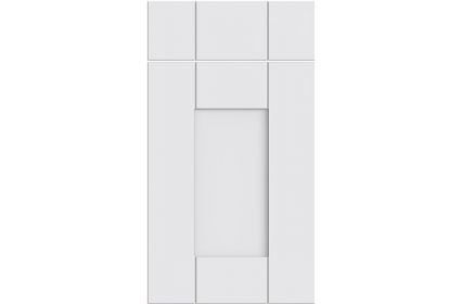 Bella Warwick Supermatt White kitchen door
