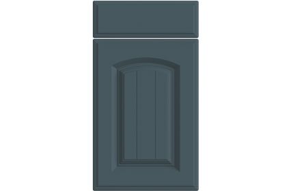 Bella Westbury Matt Colonial Blue kitchen door