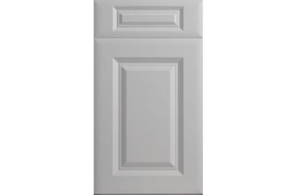 Bella York High Gloss Light Grey kitchen door