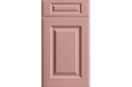 Bella York Matt Blush Pink kitchen door