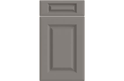 Bella York Supermatt Dust Grey kitchen door
