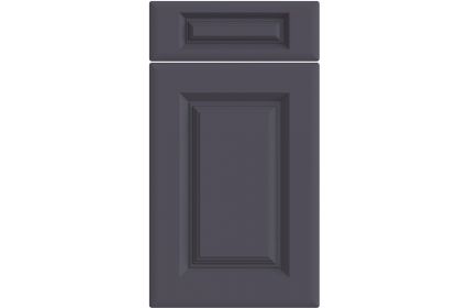 Bella York Supermatt Indigo Blue kitchen door