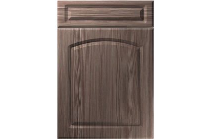 Unique Boston Brown Grey Avola kitchen door