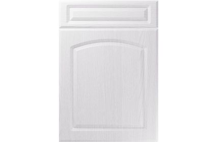 Unique Boston Painted Oak White kitchen door