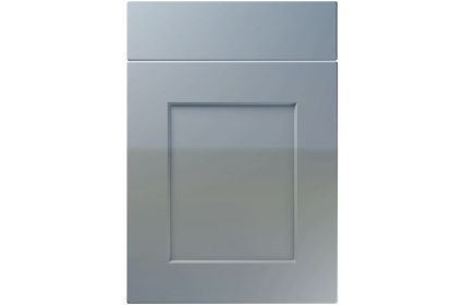 Unique Caraway High Gloss Denim kitchen door