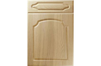 Unique Chedburgh Lissa Oak kitchen door