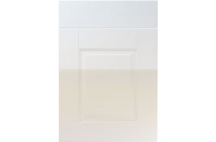 Unique Coniston High Gloss Grey kitchen door