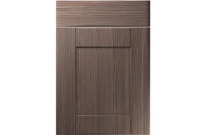 Unique Denver Brown Grey Avola kitchen door