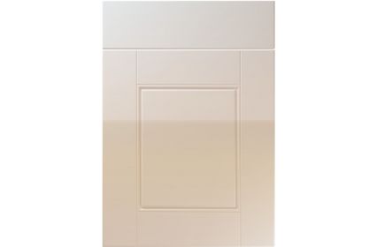 Unique Henlow High Gloss Cashmere kitchen door