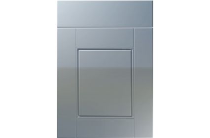 Unique Henlow High Gloss Denim kitchen door