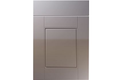 Unique Henlow High Gloss Dust Grey kitchen door