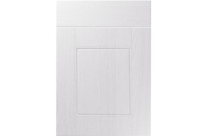 Unique Henlow Painted Oak White kitchen door