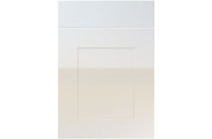 Unique Johnson High Gloss Grey kitchen door