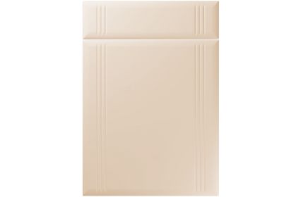 Unique Linea Super Matt Mussel kitchen door